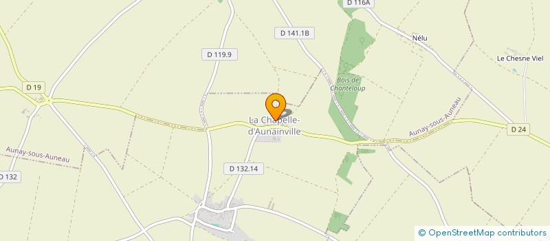 localisation de l'entreprise LA CAMPANELLA à LA CHAPELLE-D'AUNAINVILLE