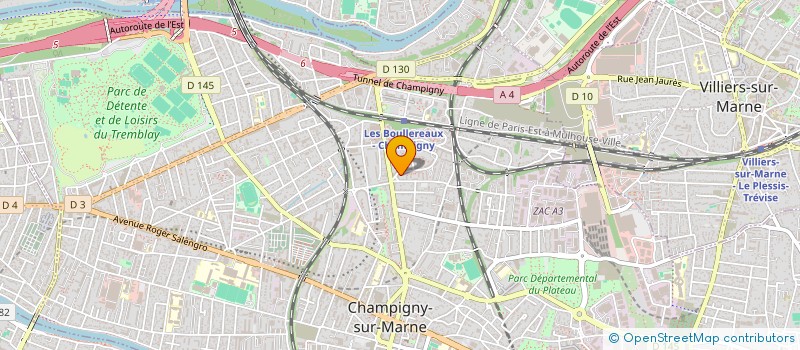 localisation de l'entreprise LA CAMPINOISE à ERMONT
