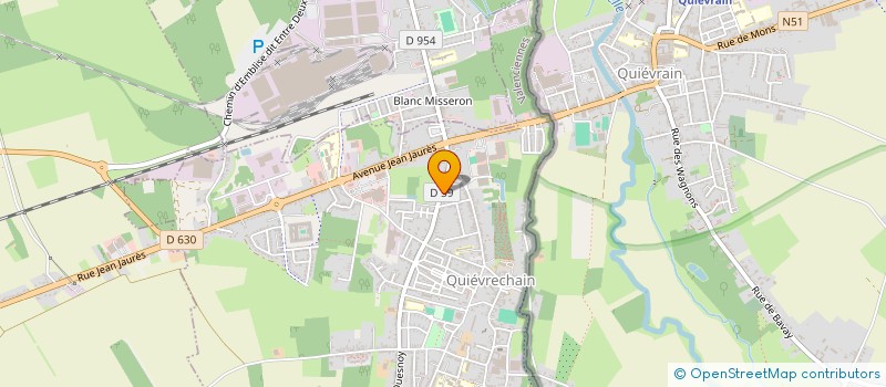 localisation de l'entreprise LA CANA  QUIEVRECHAIN