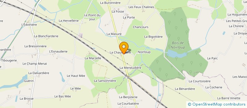 localisation de l'entreprise LA CANCALAISE  ARGENTRE-DU-PLESSIS