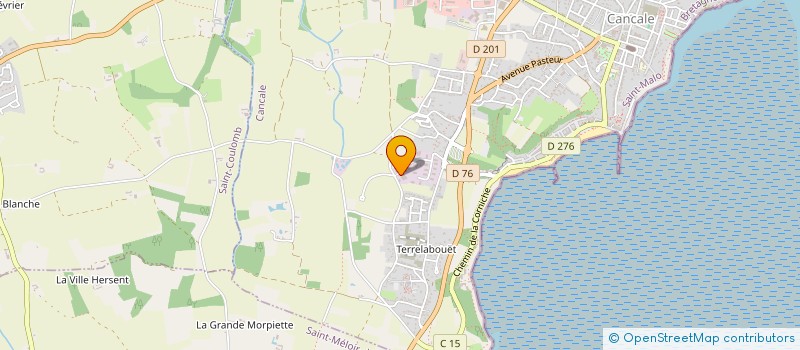 localisation de l'entreprise LA CANCALAISE RETAIL à CANCALE