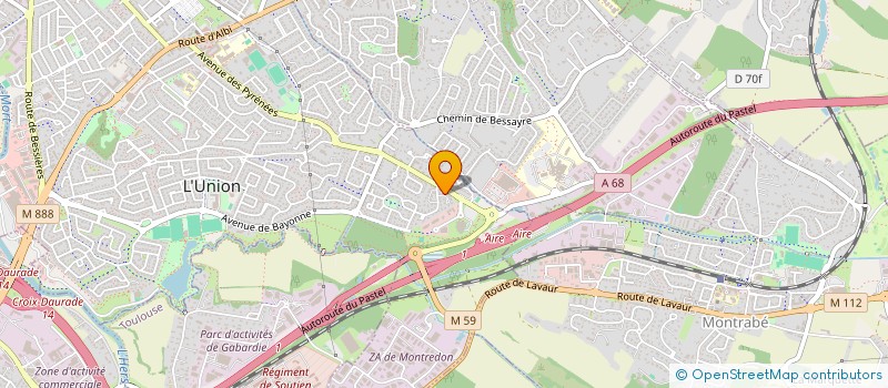 localisation de l'entreprise LA CANCHA à L'UNION