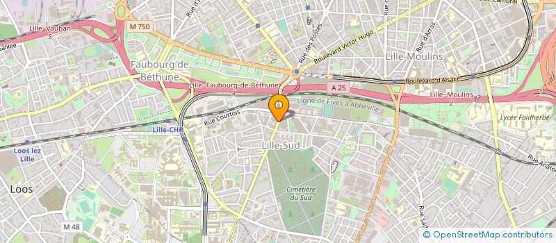 localisation de l'entreprise LA CANCHE à LILLE
