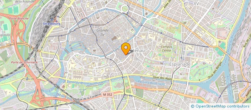 localisation de l'entreprise LA CANCRERIE  STRASBOURG