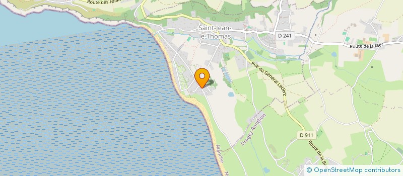 localisation de l'entreprise LA CANNE D'HENRI  SAINT-JEAN-LE-THOMAS