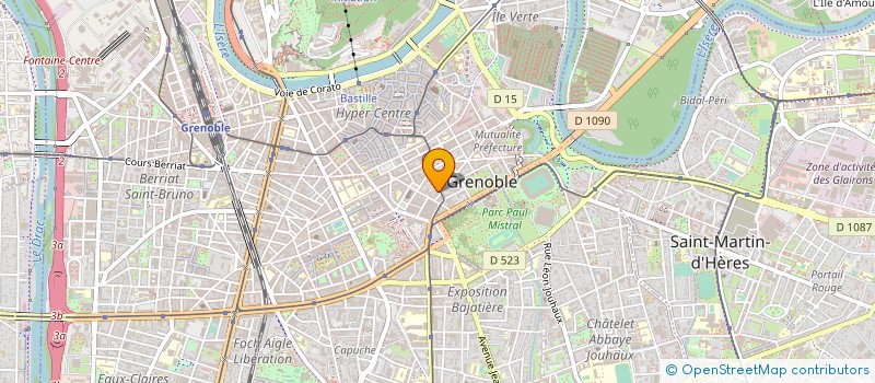 localisation de l'entreprise LA CANNELLE  GRENOBLE