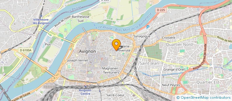 localisation de l'entreprise LA CANNERIE  AVIGNON