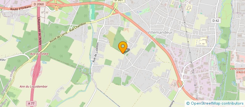 localisation de l'entreprise LA CANNETIERE CORNET à CORTRAT