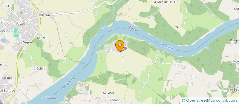 localisation de l'entreprise LA CANOCALJAH  FEREL