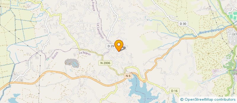 localisation de l'entreprise LA CANOPE  LE FRANCOIS