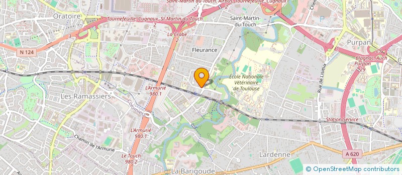 localisation de l'entreprise LA CANOPEE L'EVENEMENT DURABLE à TOULOUSE