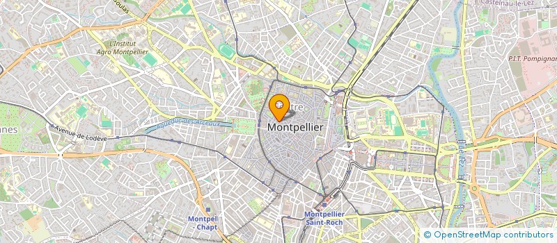 localisation de l'entreprise LA CANORGUA à MONTPELLIER