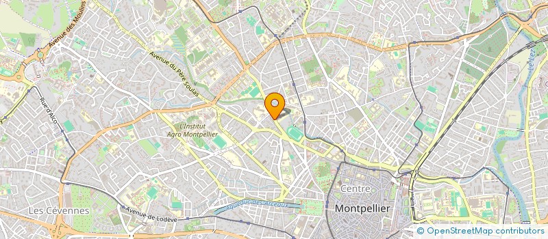localisation de l'entreprise LA CANT'OCHE à MONTPELLIER