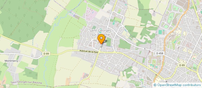 localisation de l'entreprise LA CANTARELLE  SAINT-GEORGES-SUR-BAULCHE