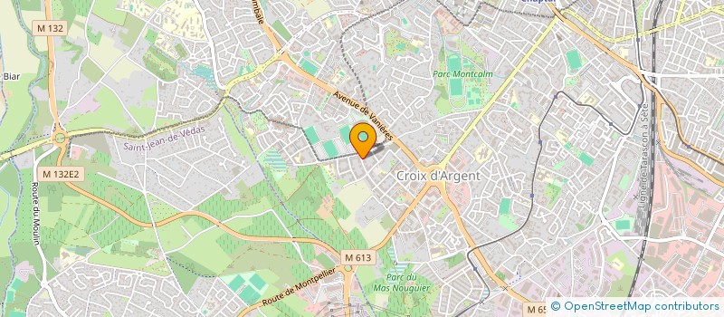 localisation de l'entreprise LA CANTARELLE à MONTPELLIER