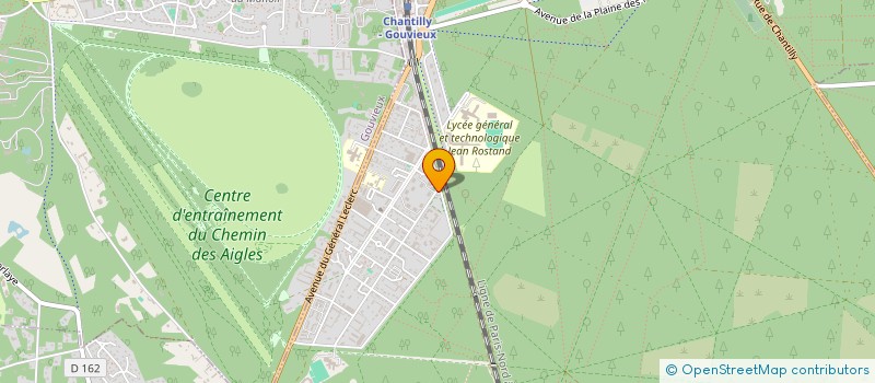 localisation de l'entreprise LA CANTEAM  GOUVIEUX