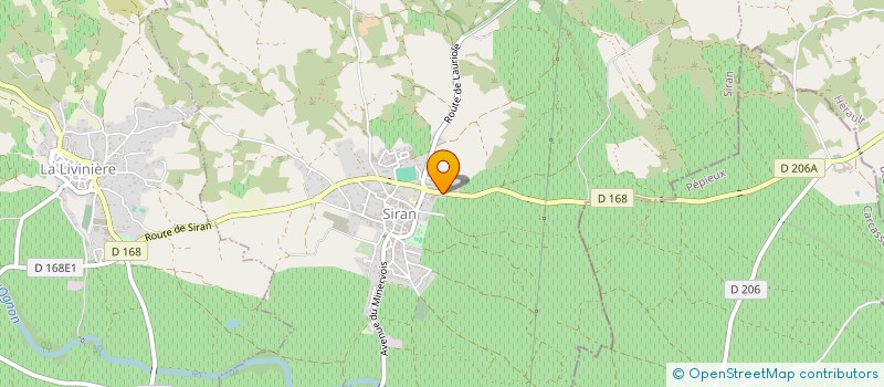 localisation de l'entreprise LA CANTERA  CASSAGNOLES