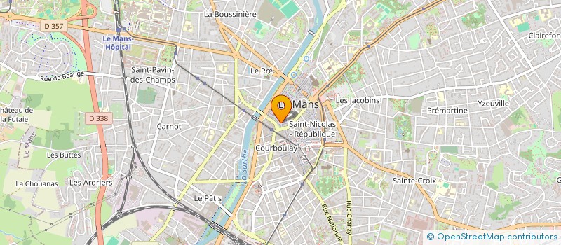 localisation de l'entreprise LA CANTINA  LE MANS