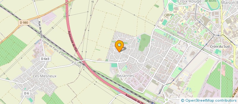 localisation de l'entreprise LA CANTINE  BEZANNES