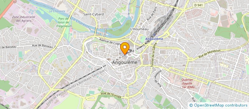 localisation de l'entreprise LA CANTINE à ANGOULEME