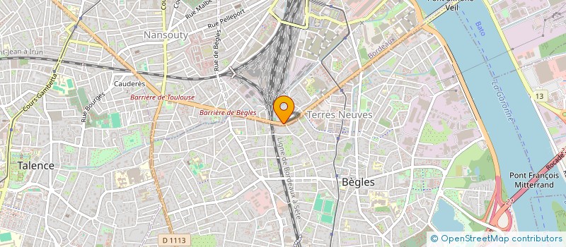 localisation de l'entreprise LA CANTINE  BORDEAUX