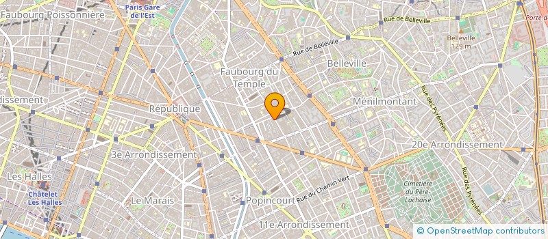 localisation de l'entreprise LA CANTINE  PARIS