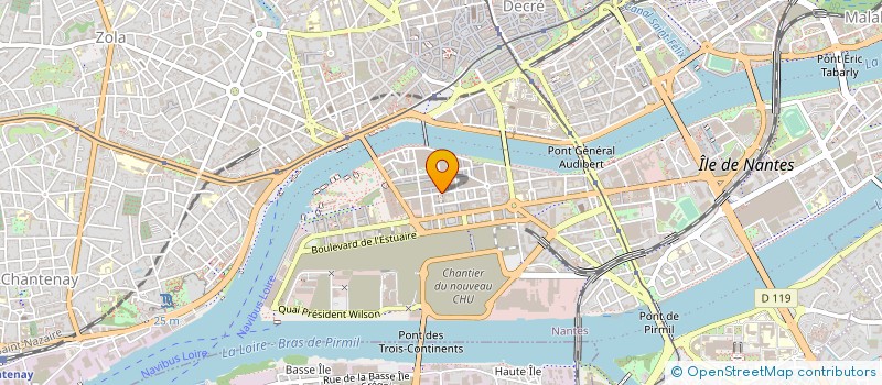 localisation de l'entreprise LA CANTINE BIS  NANTES