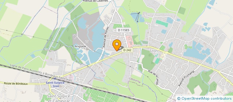 localisation de l'entreprise LA CANTINE D'ANGIE  IZON