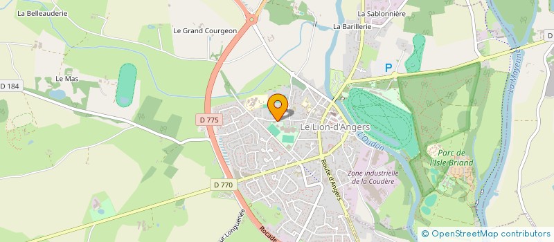 localisation de l'entreprise LA CANTINE D'EDMOND à LE LION D'ANGERS