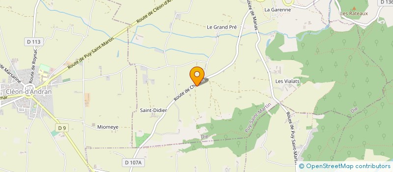 localisation de l'entreprise LA CANTINE DE CHAROLS à CHAROLS