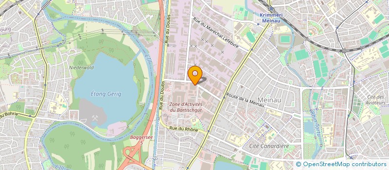 localisation de l'entreprise LA CANTINE DE NIGHT à STRASBOURG