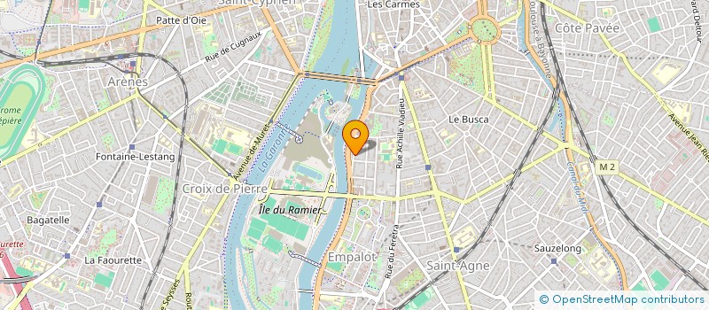 localisation de l'entreprise LA CANTINE DE NINOU à TOULOUSE