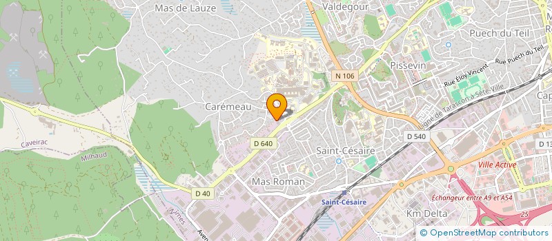 localisation de l'entreprise LA CANTINE DU BERCEAU  NIMES