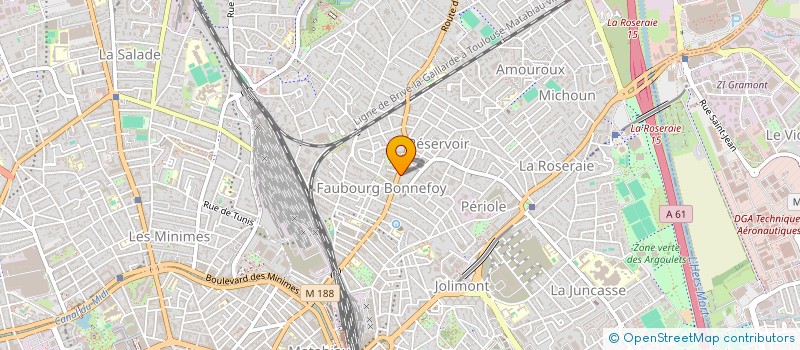 localisation de l'entreprise LA CANTINE DU GROS  TOULOUSE
