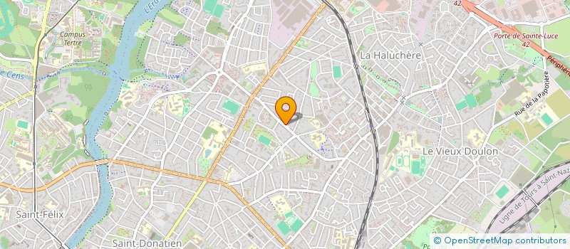 localisation de l'entreprise LA CANTINE DU MEKONG  NANTES