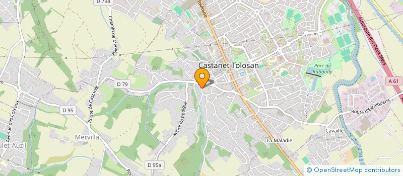 localisation de l'entreprise LA CANTINE PIRATE à CASTANET-TOLOSAN