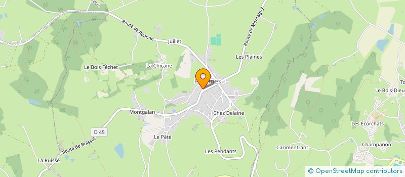 localisation de l'entreprise LA CANTOCHE RESTAURANT SCOLAIRE ST VICTOR SUR RHINS à SAINT-VICTOR-SUR-RHINS