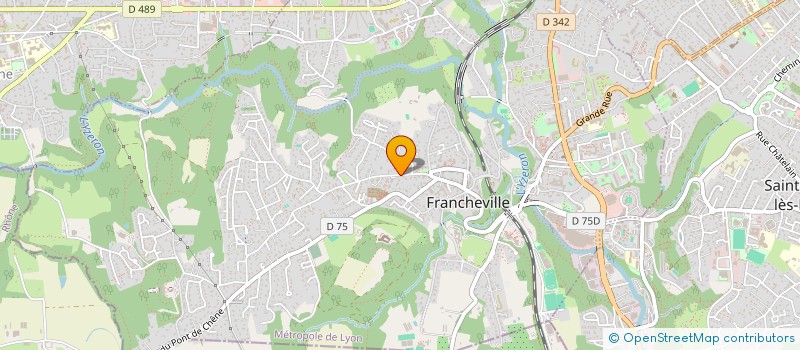 localisation de l'entreprise LA CANTORIA à FRANCHEVILLE