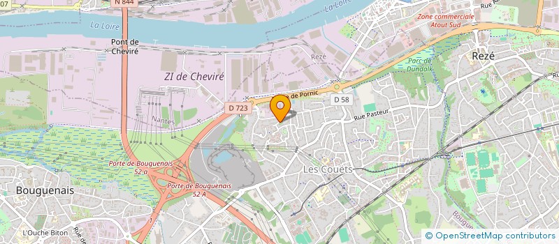 localisation de l'entreprise LA CAOTIQUE à BOUGUENAIS