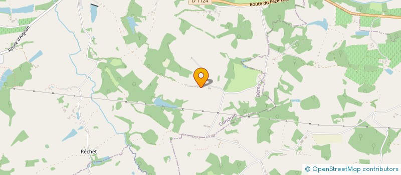 localisation de l'entreprise LA CAOUO  DEMU