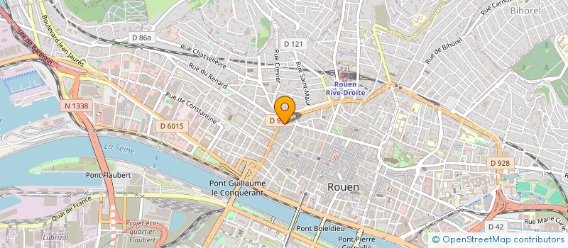 localisation de l'entreprise LA CAPADOCE  ROUEN