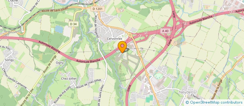 localisation de l'entreprise LA CAPITAINE à SAINT-JULIEN-EN-GENEVOIS
