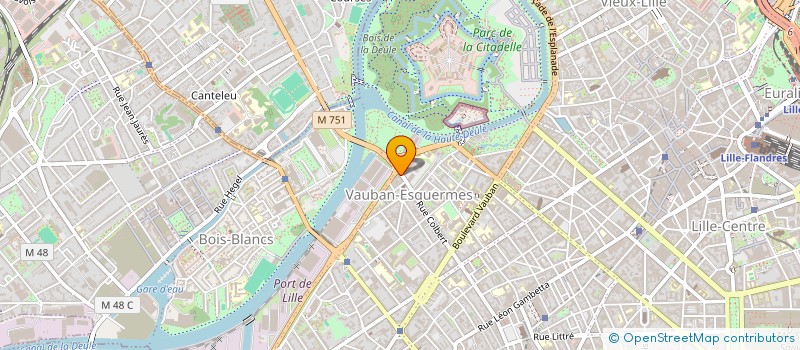 localisation de l'entreprise LA CAPITAINERIE à LILLE