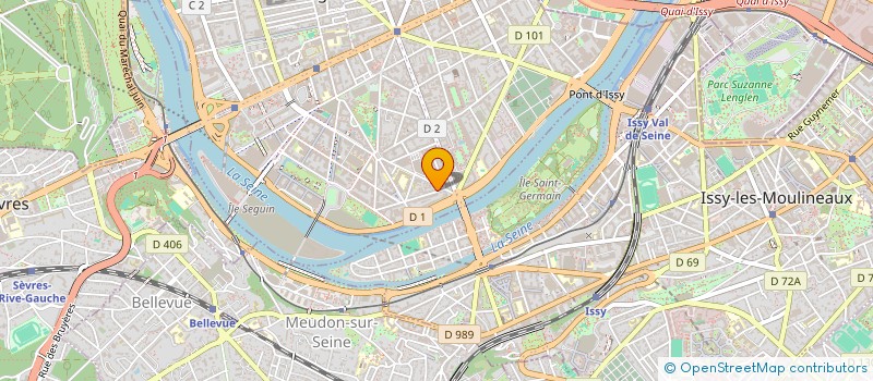 localisation de l'entreprise LA CAPITAINERIE  BOULOGNE-BILLANCOURT