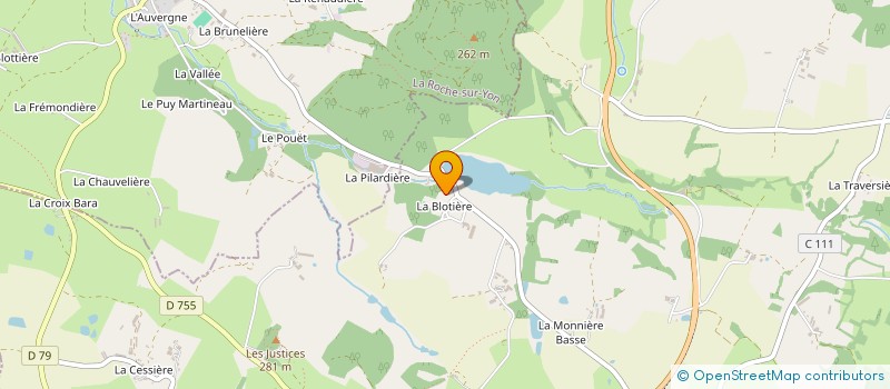 localisation de l'entreprise LA CAPITAINERIE  SEVREMONT