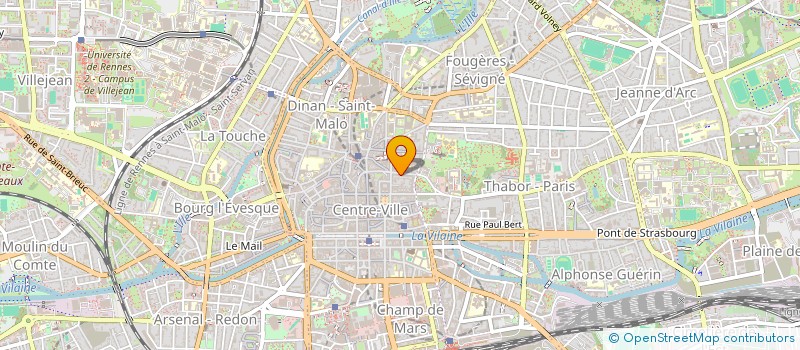 localisation de l'entreprise LA CAPITAINERIE DU FREMUR  RENNES