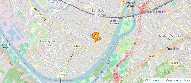 localisation de l'entreprise LA CAPON BIRELLE  CROISSY-SUR-SEINE