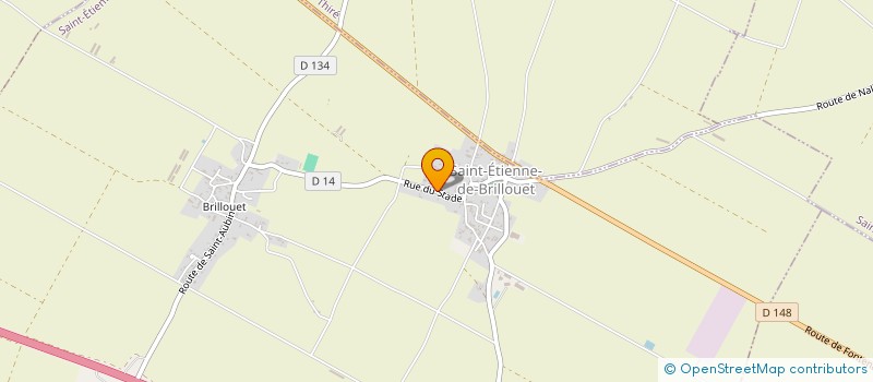 localisation de l'entreprise LA CAPRILIERE à SAINT-ETIENNE-DE-BRILLOUET