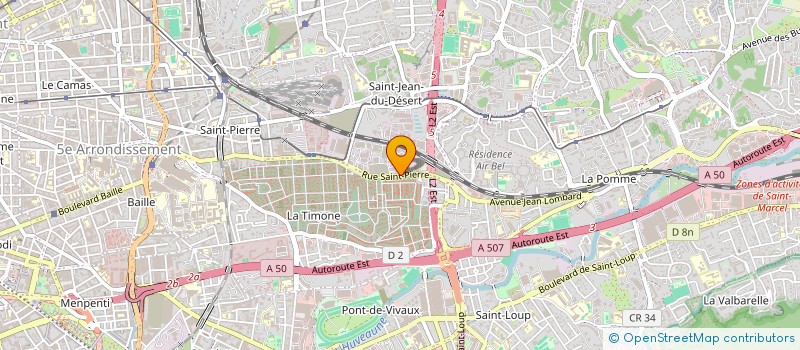 localisation de l'entreprise LA CAPSULE à MARSEILLE