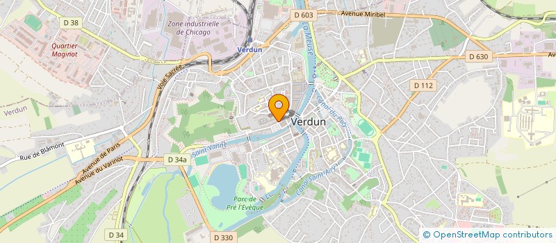 localisation de l'entreprise LA CAPSULE à VERDUN